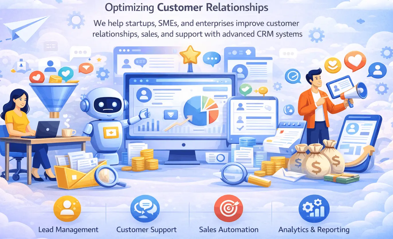 Custom CRM development services