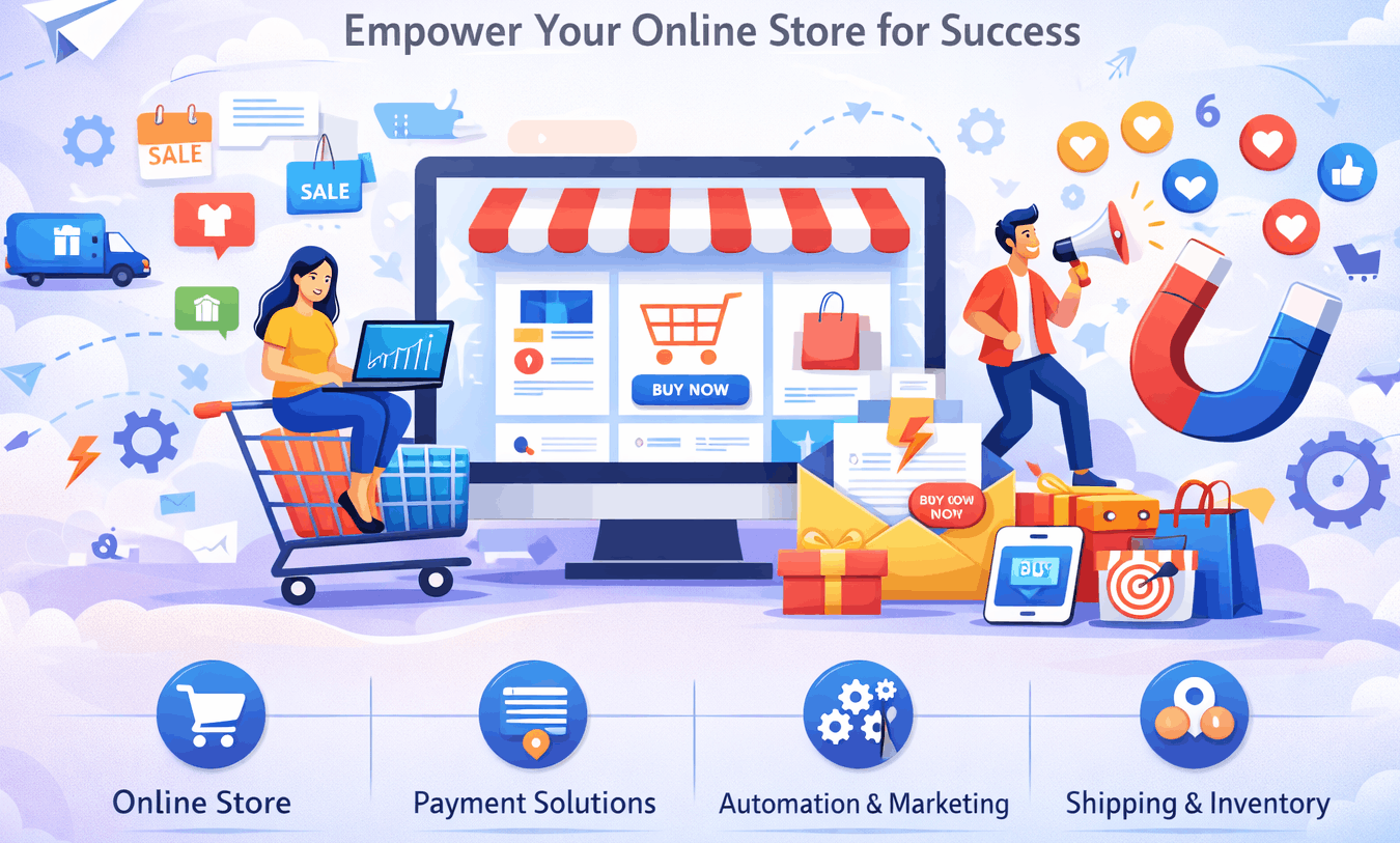 E-commerce development company building scalable online stores