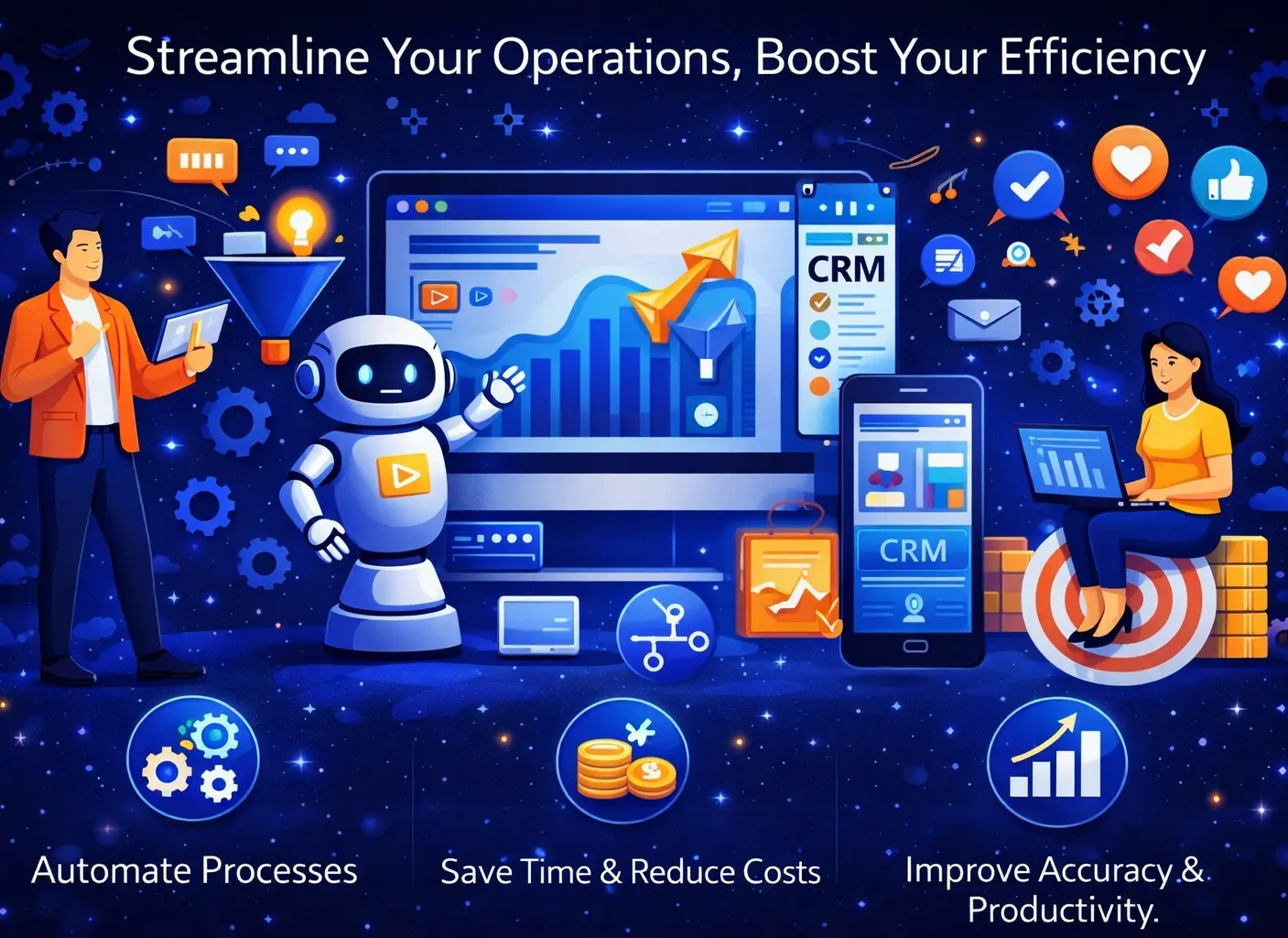 Business Automation Software Dashboard